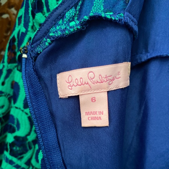 Lilly Pulitzer About Face Lace Dress - Picture 6 of 7
